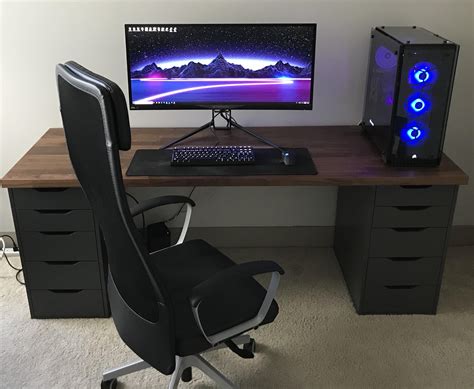 ikea desks gaming